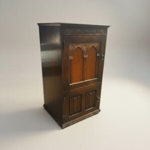 Linen Fold Media Unit