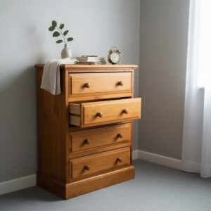 Solid Pine Chest of Drawers