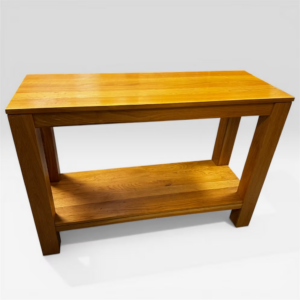 Solid Oak Console Table