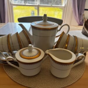 Vintage 1972 Noritake Coffee Set Edinburgh Pattern