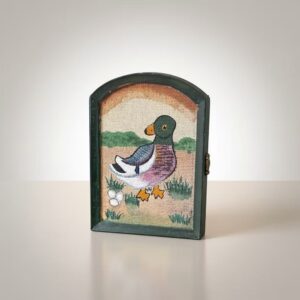 Tapestry Duck Key Box