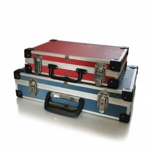 Coloured Metal Flight Case Blue
