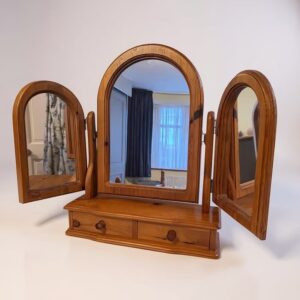Dressing Table Mirror with Storage