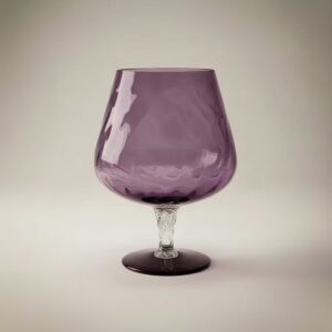 Large Amethyst Empoli Vase
