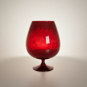 Large Ruby Empoli Vase