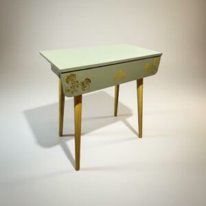 Retro Green Console Table / Desk / Dressing Table