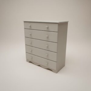 White Painted Chest of Drawers