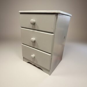 Single White Painted Bedside