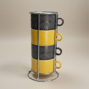 4 Cups in Stand