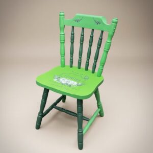 Bespoke Green Chair