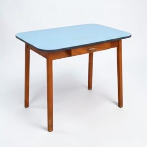 Formica Topped Table Blue