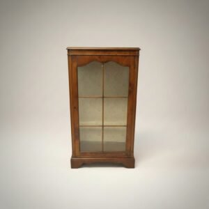 Vintage Walnut Display Cabinet