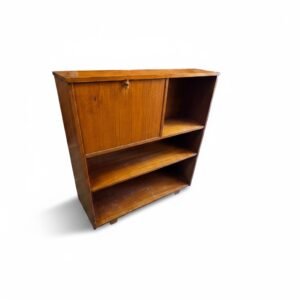 Retro Waterfall Bookcase / Desk