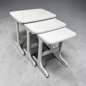 Retro Style Nest of 3 Tables