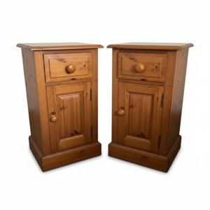 Country Pine Jack & Jill Bedsides - Pair