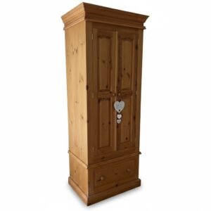 Country Pine Single Wardrobe